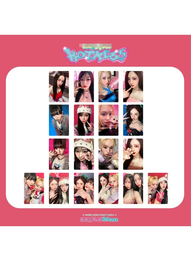 NIBEMINENT 4 Pcs Kpop Aespa Hot Mess Lomo Cards Card For Fans Collection Gifts - Image 2