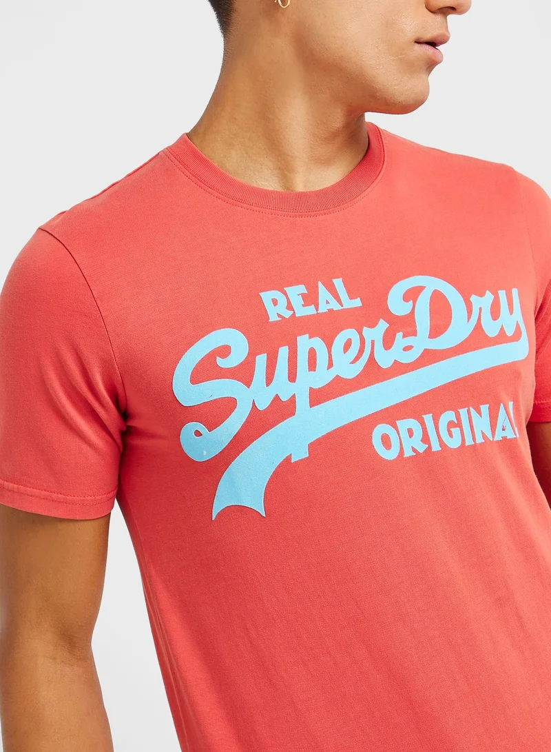 Superdry Logo Crew Neck T-Shirt