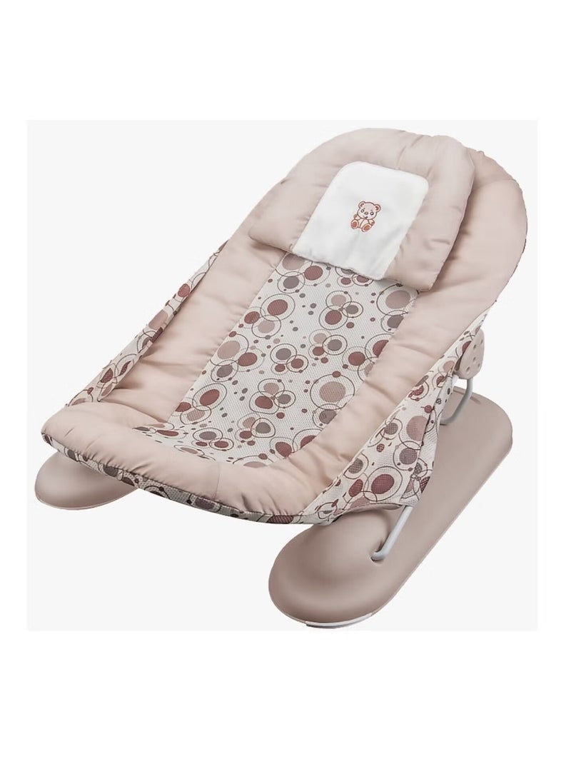 إفريثينج فور كيدز كرسي استحمام للأطفال حديث الولادة قابل للطي 3 أوضاع قابل للتعديل قابل للغسل شبكة ناعمة كبيرة المقعد - Image 1