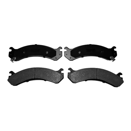 IBESTWOLF Front & Rear Ceramic Brake Pads for 2001-2006 Chevy Silverado GMC Sierra 3500 for 2007-2010 Chevy Silverado GMC Sierra 3500 HD, Disc Brake Pad Replacement P-784 P-909 - Image 4
