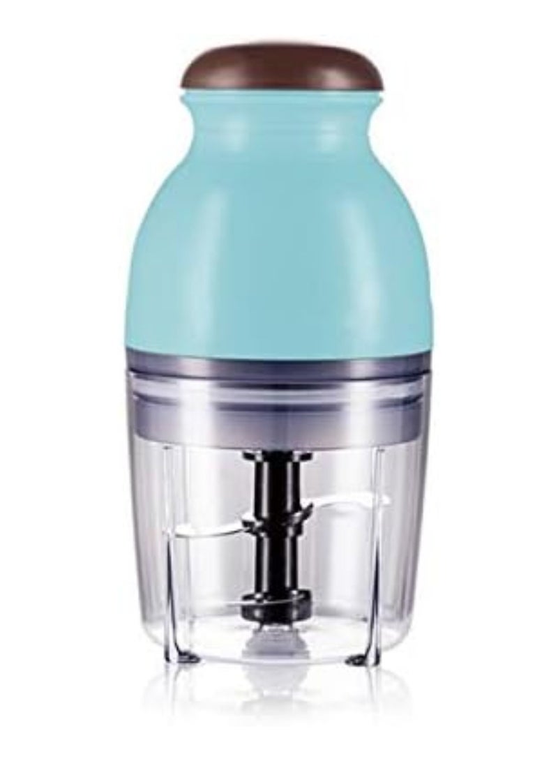 Electric Food Chopper Safe BPA Free Food Processor for Baby Food Meat Vegetables 1.2L Green