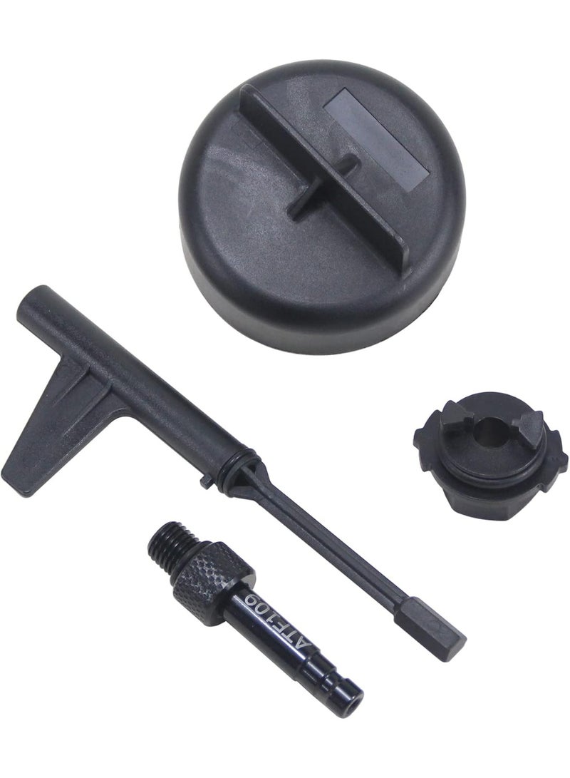 4pcs Transmission Oil Filling Adapter Tool Set for 9G Tronic Transmission Oil Drain Set for 725.0 Gearboxes 2014-2017 9G-Tronic 725589029000 Auto Transmission - Image 3