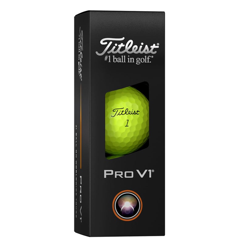 Titleist Pro V1 Yellow - Image 2