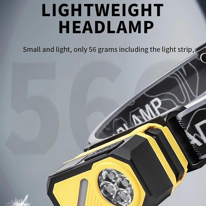 USB Rechargeable LED Safety Running Light for Night Hiking Camping Pet Walking - Image 5