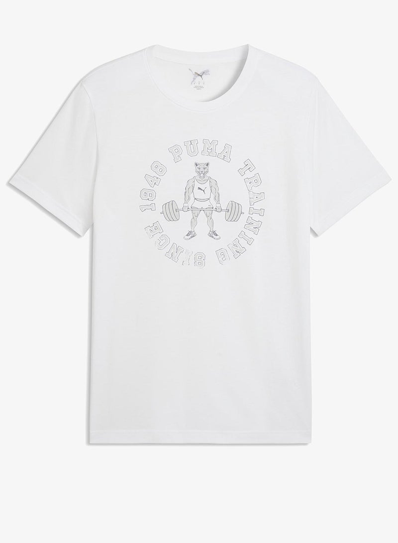 PUMA Graphic Logo T-Shirt - Image 1