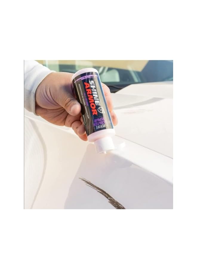 SHINE ARMOR Revive Scratch Repair Swirl Remover Polish – Scuff, Blemish Remover & Water Spots Eliminator, Hairline Scratch Car Care Auto Detailing Restorer Machine Polish - Image 3