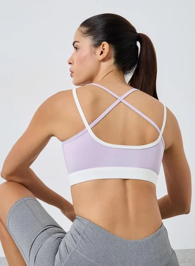 Styli Active Multi Strap Sports Bra