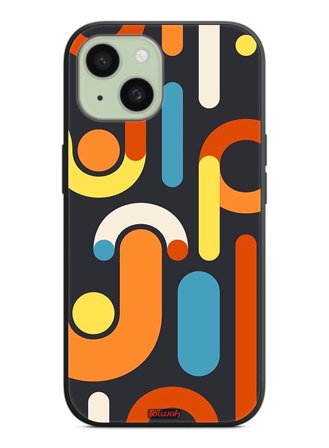 Tolwak Apple iPhone 15 Plus Protective Case Cover Pattern - Image 2