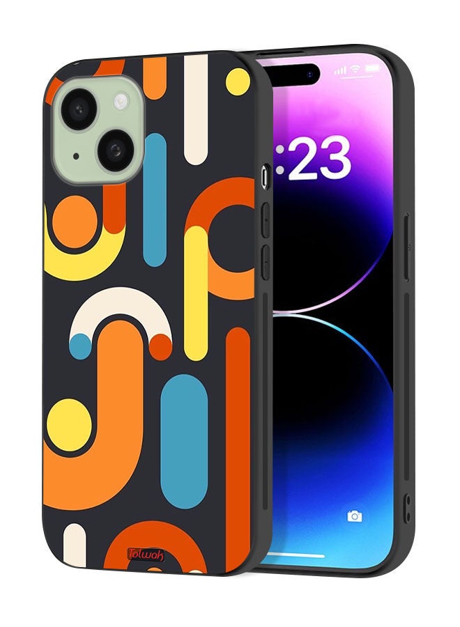 Tolwak Apple iPhone 15 Plus Protective Case Cover Pattern - Image 1