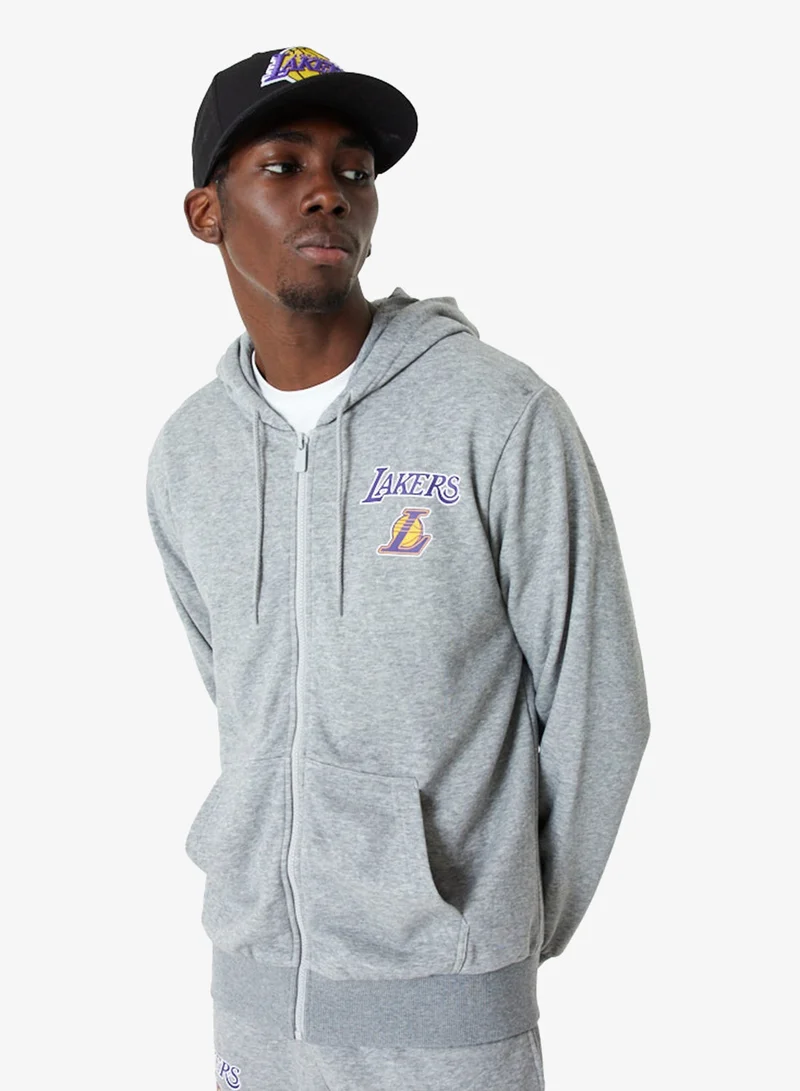 NBA Essentials Los Angeles Lakers Full Zip Hoodies