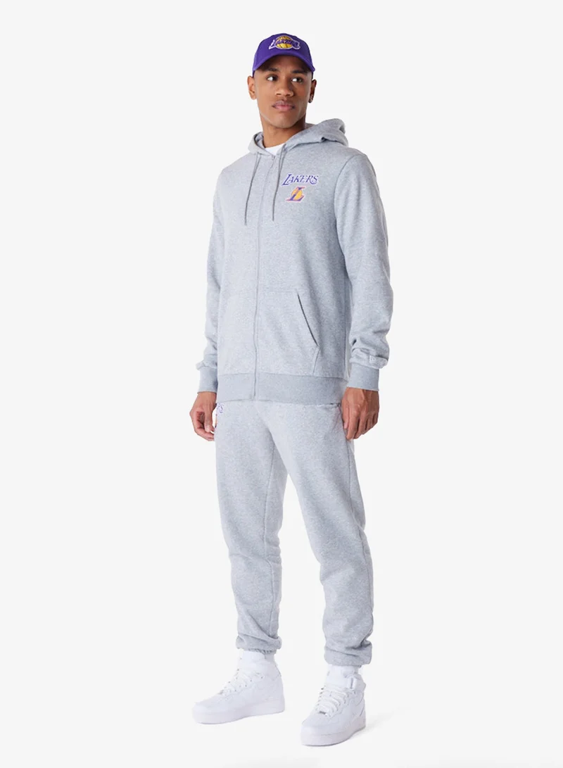 NEW ERA  NBA Essentials Los Angeles Lakers Full Zip Hoodies for Men | Best Price UAE
