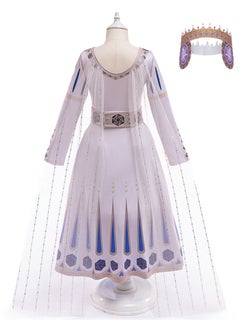 VUCATIN Wish Asha Cosplay Dress Up Costume Girls Princess Dress Cosplay Outfits with Accessories 2+ Year Old Girls (A)  - Image 4