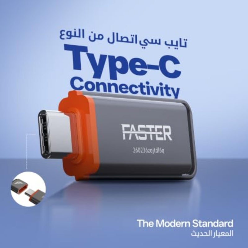 محرك أقراص فلاش USB من النوع C، شريحة ذاكرة USB 3.2 الجيل الأول، سرعة قراءة تصل إلى 120 ميجابايت/ثانية، محرك إبهام معدني من الألومنيوم مع غطاء، وحدة تخزين محمولة لأجهزة الكمبيوتر المحمولة والأجهزة اللوحية وأجهزة OTG - Image 5