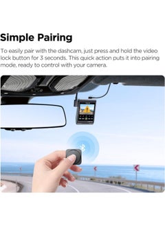 Viofo VIOFO BTR200 Wireless Bluetooth Remote Control with Event Locking, MIC&Wi-Fi&HDR ON/Off Function for VS1/ A229 Pro/ A229 Plus/ A119 Mini 2/ A139 Pro/ A139 Dash Cam  - Image 3