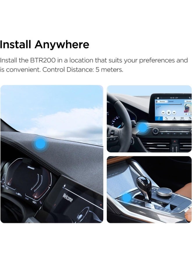 Viofo - VIOFO BTR200 Wireless Bluetooth Remote Control with Event Locking, MIC&Wi-Fi&HDR ON/Off Function for VS1/ A229 Pro/ A229 Plus/ A119 Mini 2/ A139 Pro/ A139 Dash Cam - Image 1
