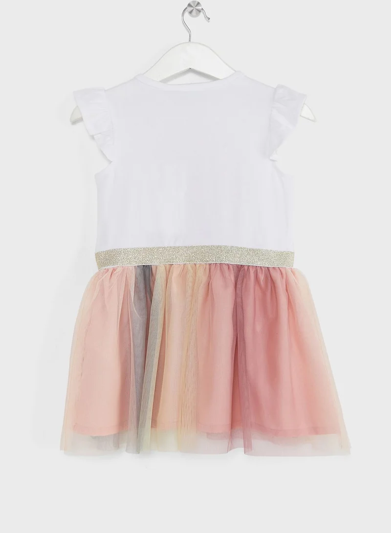 NAME IT Kids Be Kind Midi Dress
