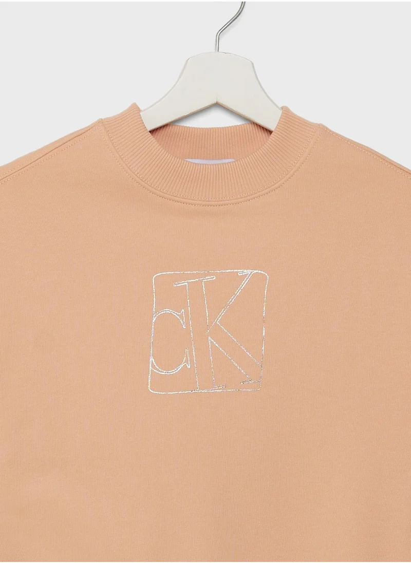 Calvin Klein Jeans Kids Logo Sweatshirt