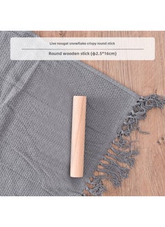 Snowflake Crisp Mold Non-stick Shaping Cooling Tool 112 Grids Active Bottom Bull Pulling Candy 5 Piece Set Handmade Diy Kit-Specifications:Rolling Pin