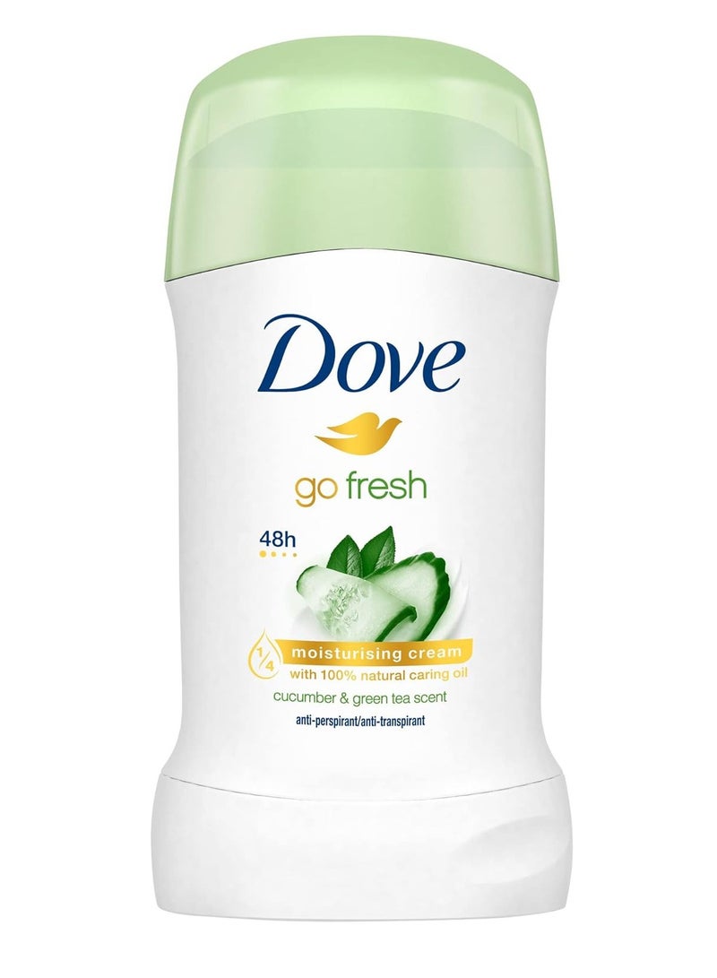 جو فريش - مزيل العرق برائحة الخيار والشاي الأخضر - 40 جم