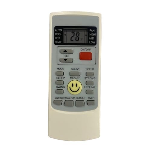 Upix AC Remote No. 45A (No Backlight), Compatible/Replacement for Amstrad AC Remote Control (Exactly Same Remote Will Only Work) - Image 1