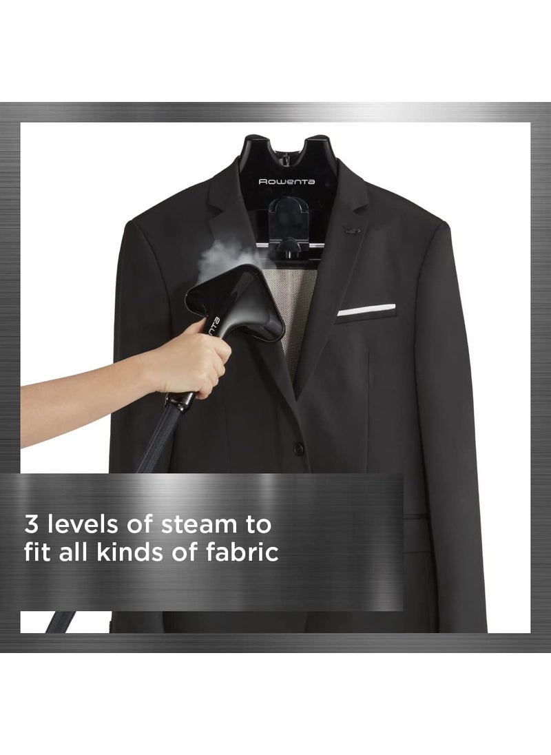 Rowenta Rowenta Steamer for Clothes Prostyle Full Size Steamer with Screen 63 Inches 51oz water tank capacity 1500 Watts Ironing Clothes Steamer Black Garment Steamer IS3440  - Image 5