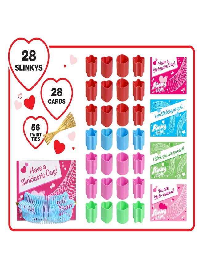 سلينكي مجموعة حفلات الفصل الدراسي الموسمية من Just Play Slinky® Gram، 112 قطعة، مجموعة أنشطة فنية وحرفية للأطفال، لعبة فيدجيت، ألعاب للأطفال من سن 5 سنوات فما فوق - Image 4