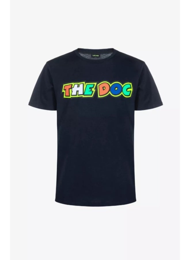 Unisex Vr46 Fan T-Shirt navy blue- M