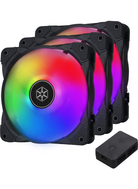 Air Blazer 120I Lite Argb 3X12CM Addressable Case Fan Set (Including Argb Controller) (SST-AB120I-ARGB)
