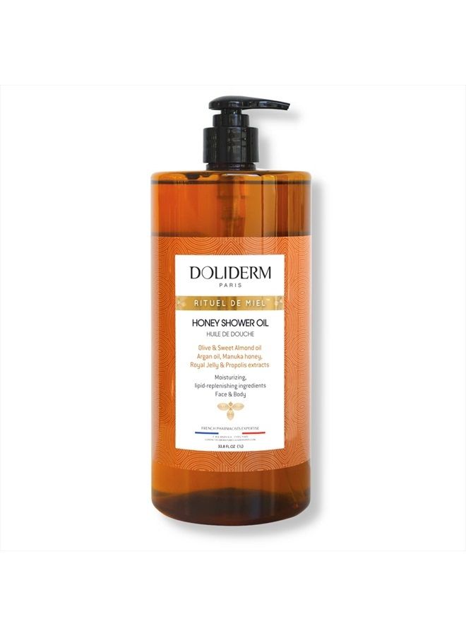 Doliderm Paris - Rituel de Miel - Honey Shower Oil, 33.8 Fl Oz - Image 1