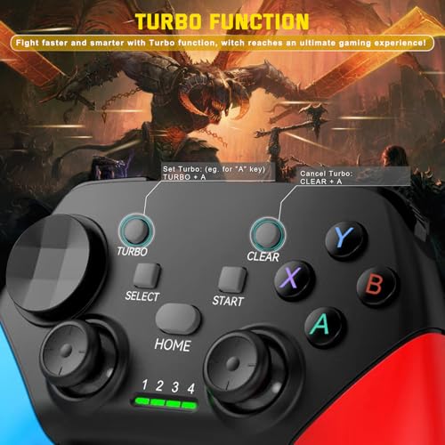 Joso Wireless Mobile Gaming Controller for iPhone, Android, iPad, Tablet, PC, Phone Controller with Phone Clip Supports Cloud Game, COD Mobile, Genshin Immpact, Remote Player Gamepad - Image 4