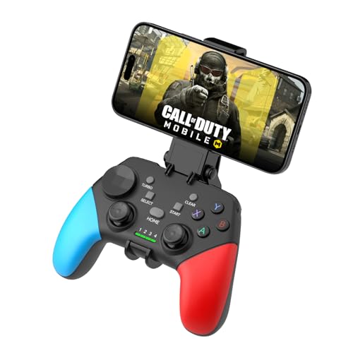 Joso Wireless Mobile Gaming Controller for iPhone, Android, iPad, Tablet, PC, Phone Controller with Phone Clip Supports Cloud Game, COD Mobile, Genshin Immpact, Remote Player Gamepad - Image 1
