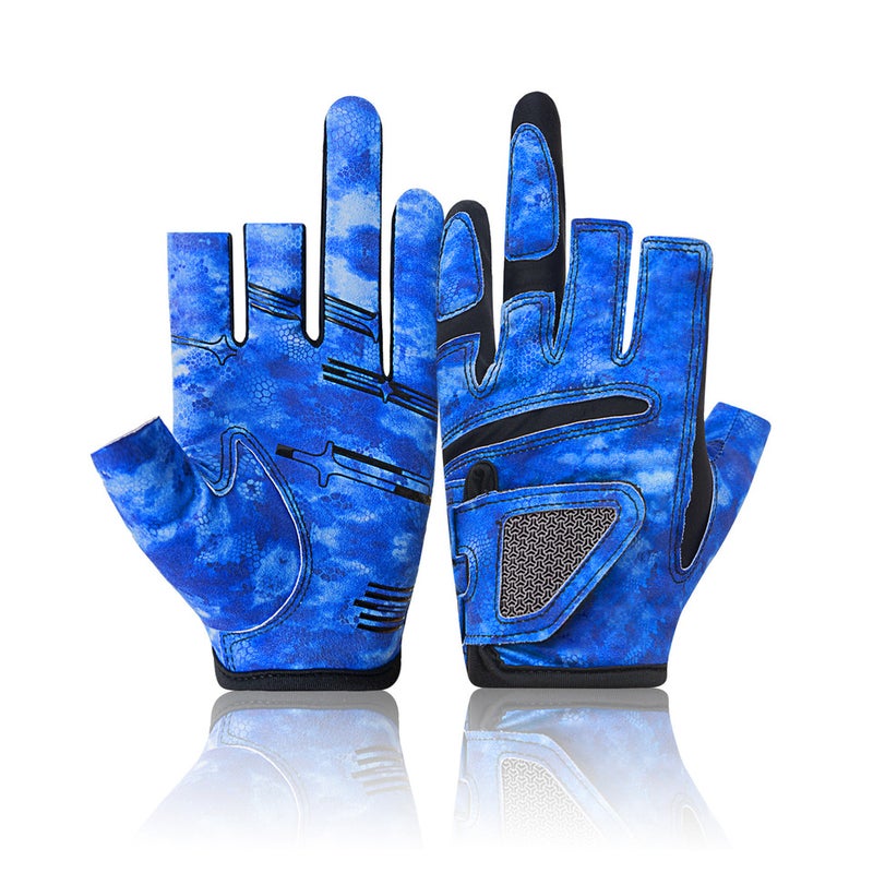 Sports Gloves With Air Cushion Anti Slip Wear Resistant Protection For Fitness Cycling And Outdoor Activities - Image 1