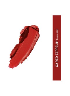 SUGAR SUGAR Cosmetics Matte Attack Transferproof Lipstick - 02 Red Zeppelin (Chilli Red), Red, 2 g Moisturiser, Long Lasting, Matte Finish  - Image 2