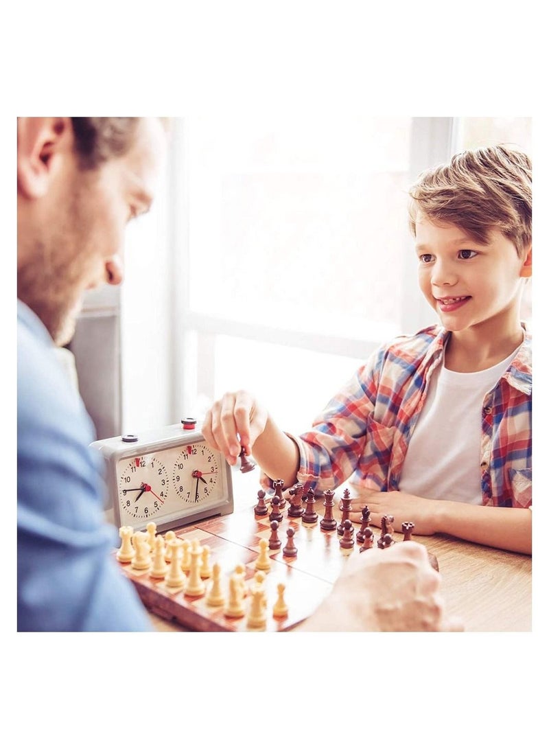 Fitto High Quality Magnetic Wooden Chess Set - Folding Board For Easy Storage and Transport - Image 5