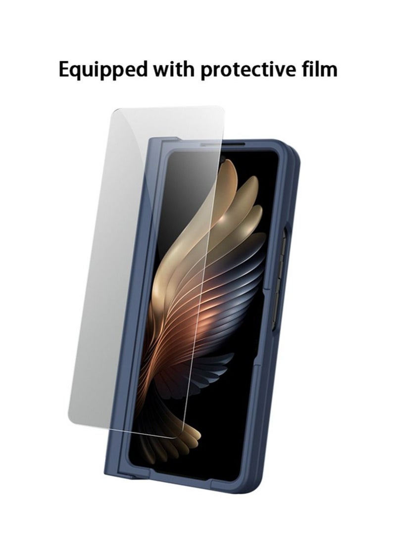 TEAM LUXURY Samsung Galaxy Z Fold 5 Case Cover with pen Slot Full Body Protective Cover with Front Screen Protector Drop-Proof Anti-Scratch Comfortable Touch Back Cover  - Image 2