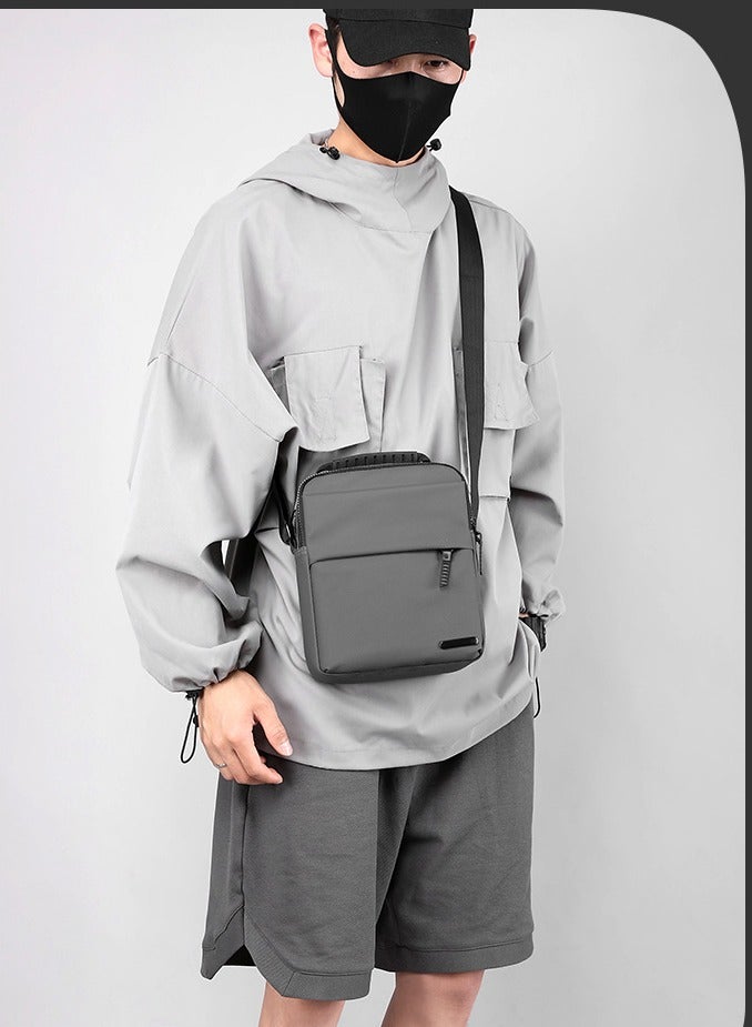 أسيف حقيبة حمل حقيبة كتف صغيرة على الظهر للرجال حقيبة ظهر صغيرة للرجال حقيبة ظهر عادية لركوب الدراجات أثناء السفر للأعمال (أسود) - Image 2