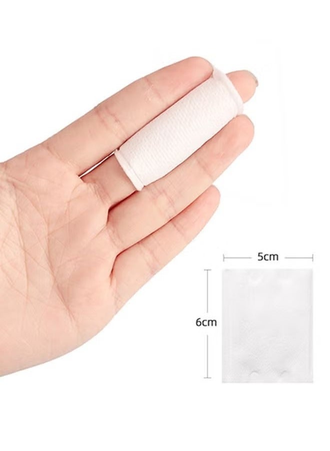 Generic 222 Piece Hypoallergenic Facial Cleansing Squares Cotton Pads，Makeup Remover Pads Three Layer Thickened Cotton，Facial Lip Eye Makeup Remover Pads for women  - Image 2