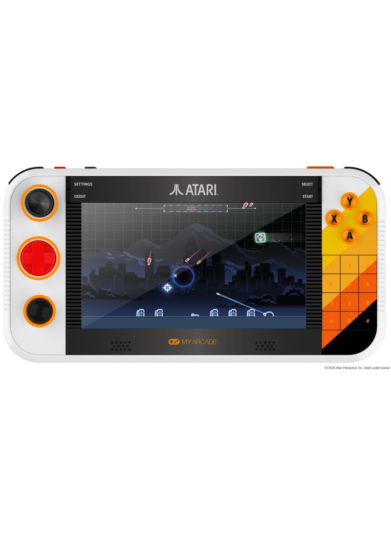 My Arcade Atari Gamestation Go Portable retro gaming device featuring built-in Atari titles, Wi-Fi,  Over 200 officially-licensed video games - Image 1