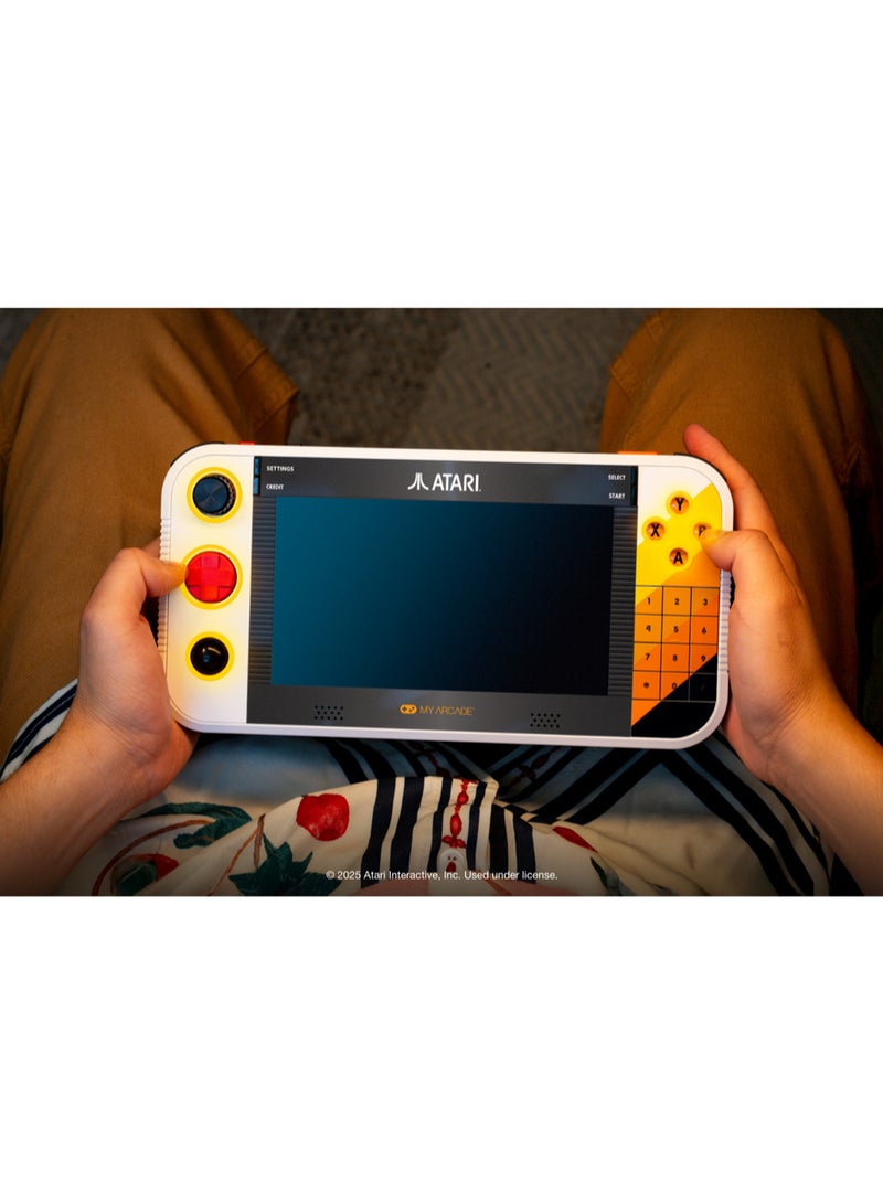 My Arcade Atari Gamestation Go Portable retro gaming device featuring built-in Atari titles, Wi-Fi,  Over 200 officially-licensed video games - Image 3