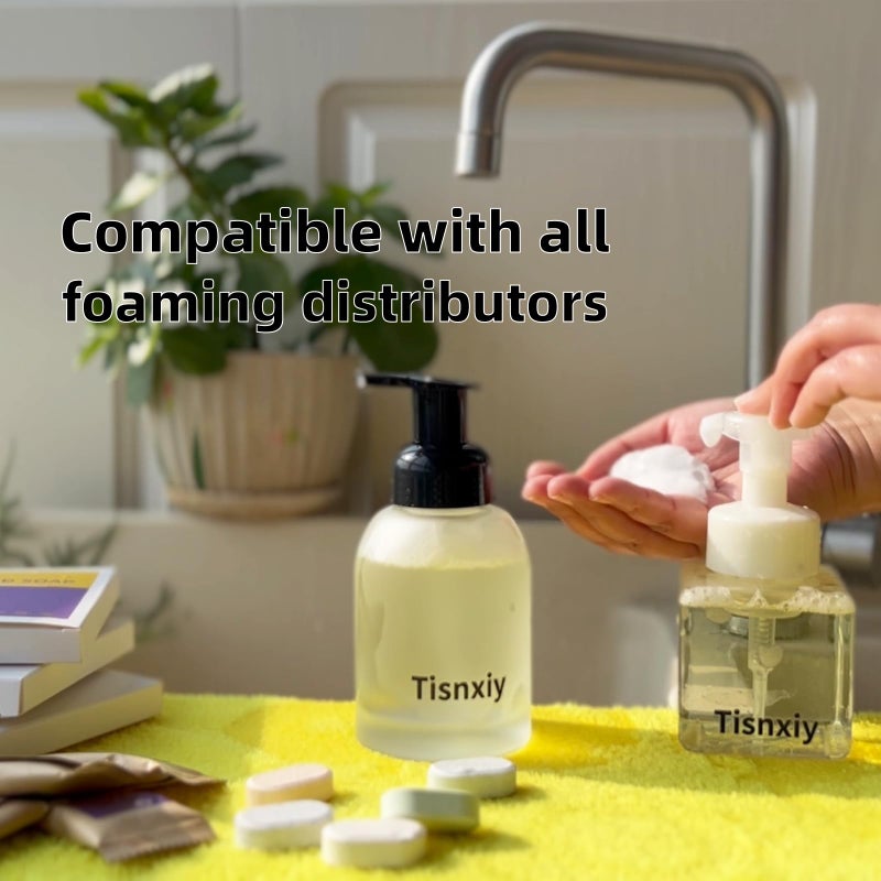 Tisnxiy Foaming Hand Soap Tablet Refills - 12 Count- 96 fl oz total (12x 8 fl oz) - Eco-Friendly Foaming Hand Soap Refill - Gentle on Hands, Kind to Earth - Variety Fragrance Pack - Image 5