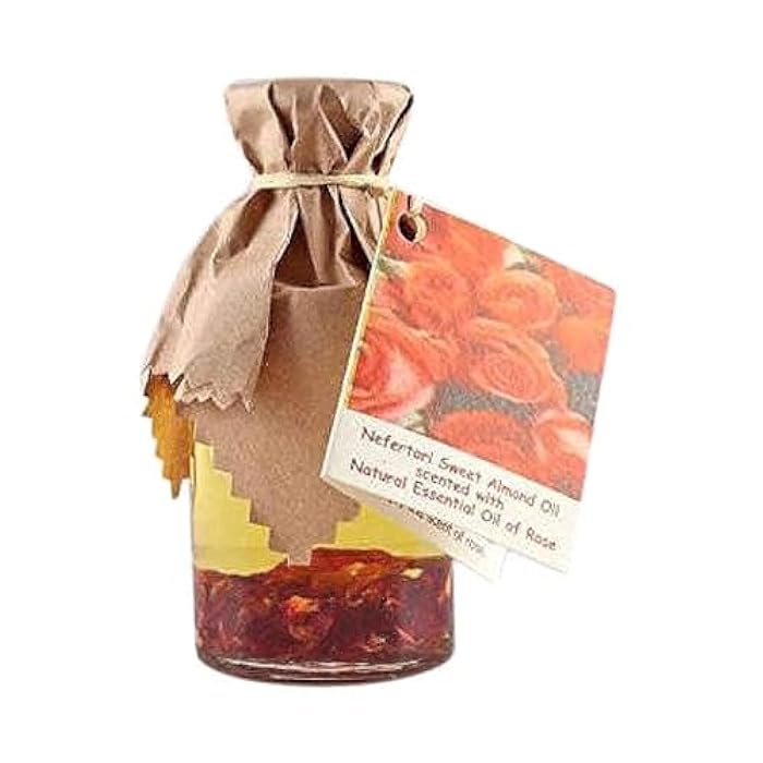 Nefertari - Sweet Almond Oil and Red Rose Petals
