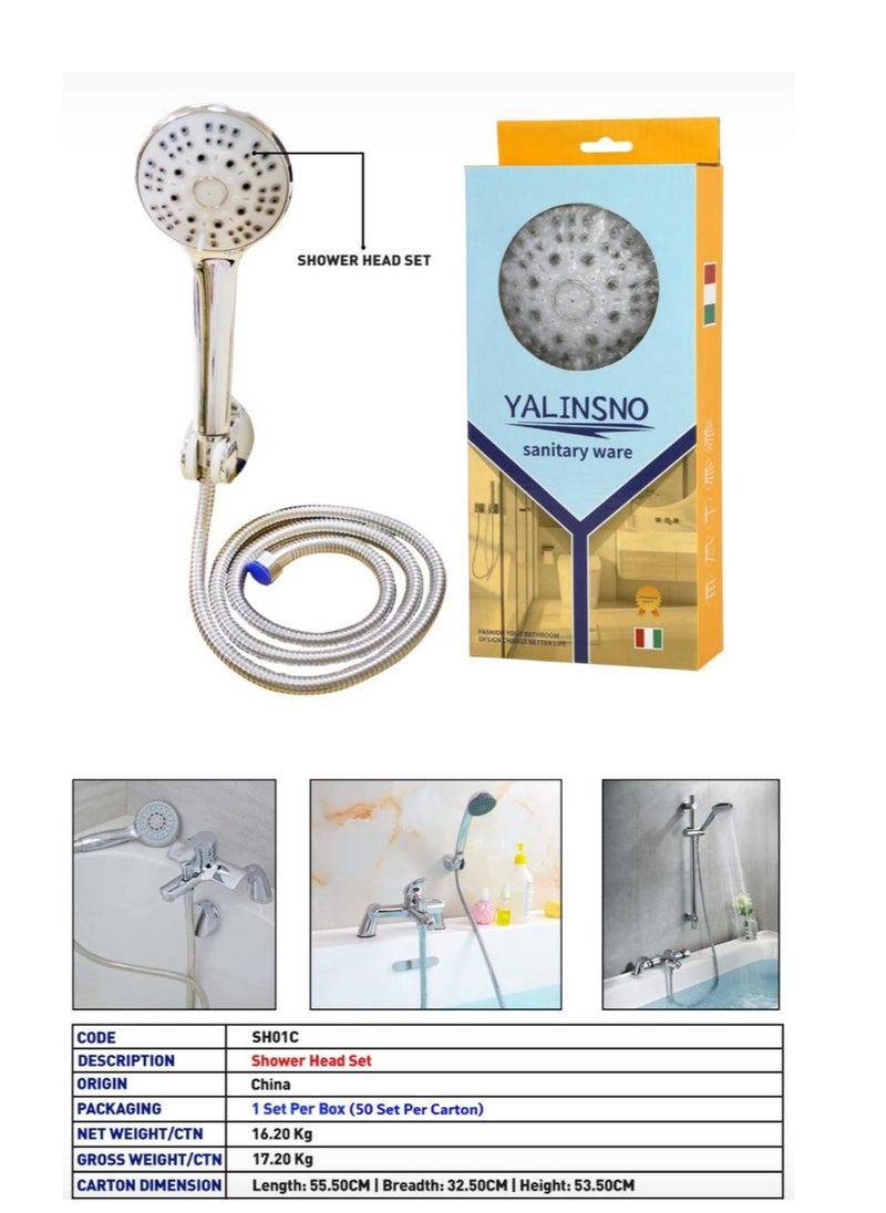 Yalin Shower Head With Large Water Outlet: Multi-mode Adjustable High-pressure Shower Head  - Image 2