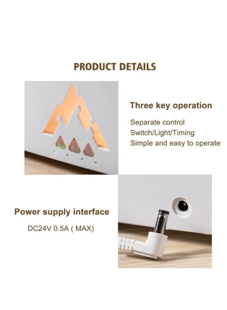 Dreamzon Rain Cloud Essential Oil Diffuser, 250ml Rain Cloud Humidifier, 7 Colors LED Humidifier Air Diffuser Aroma Diffuser for Essential Oils, Fragrance Oil Diffuser for Home Office  - Image 4