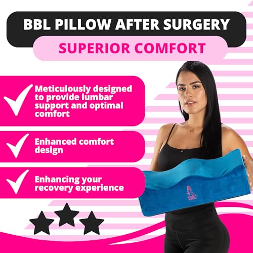 bombshell booty pillow BBL Pillow After Surgery for Sitting, Brazilian Butt Lift Pillow Lifting Cushion for Recovery, Home, Driving and Office Chair Use, BBL Surgery Essentials Post Surgery Supplies - Image 3