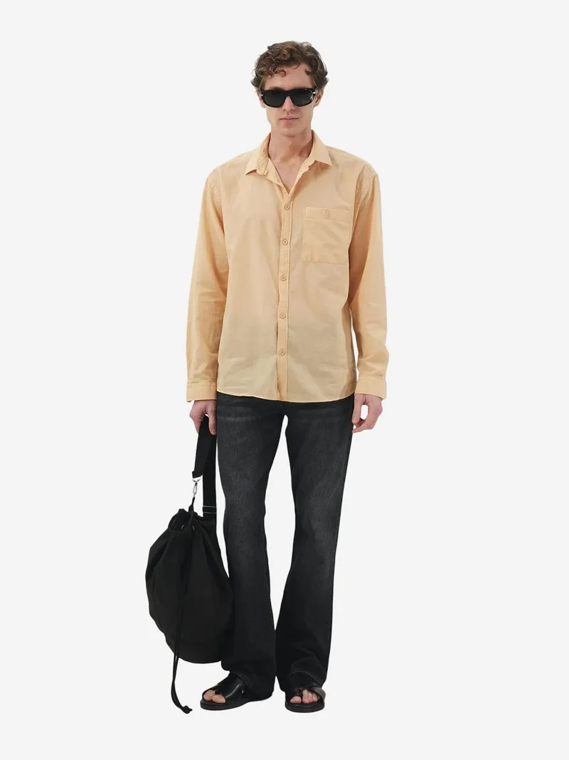Giesto GIESTO Men's Cotton Poplin Regular-Fit Shirt