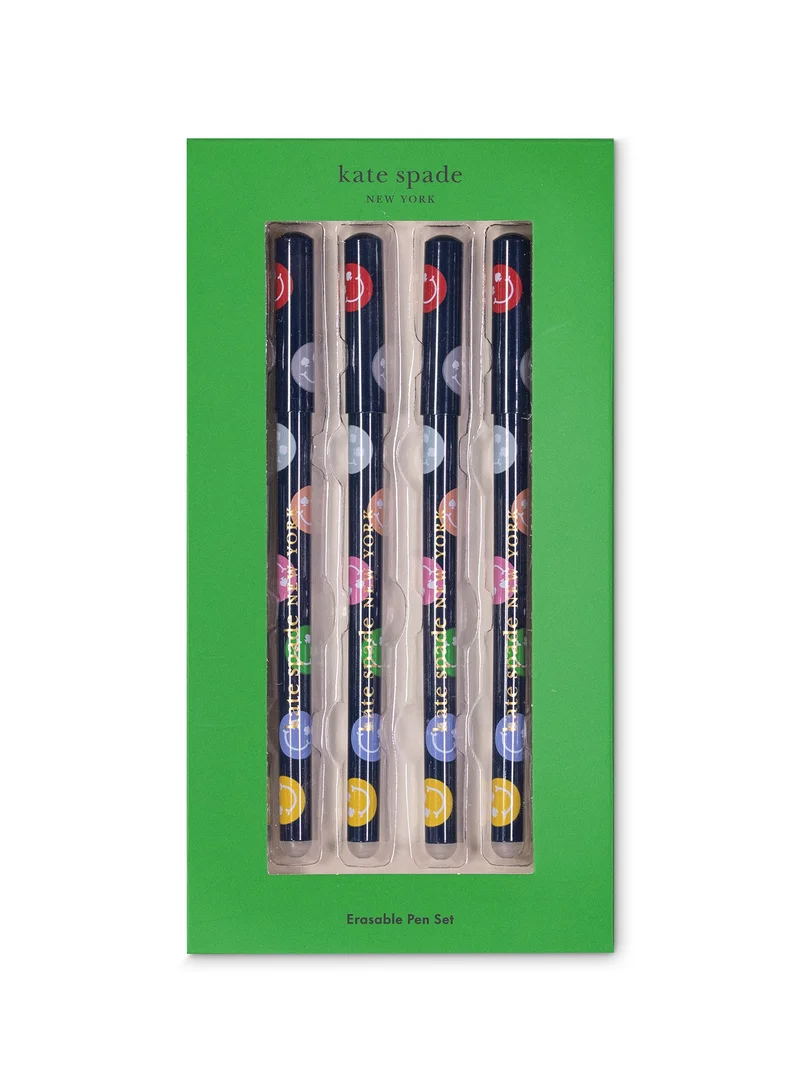 كيت سبيد نيويورك Spade Smiley Erasable Pen Set