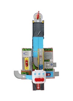 NIBEMINENT 120724 Assembling Fire Truck Multi-functional DIY Building Track Set 3+ Years  - Image 3