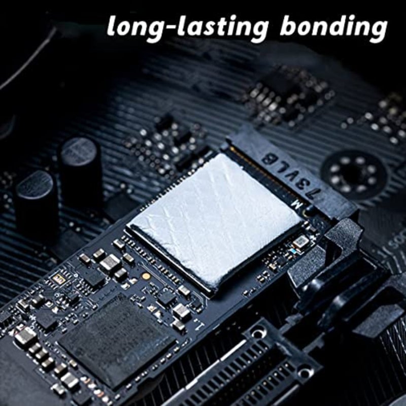 PC laptop heatsink/CPU/GPU/LED/PS5/PS4 cooler thermal pad, silicone, gray, 12.8 W/mK non-conductive high-temperature resistance - Image 5