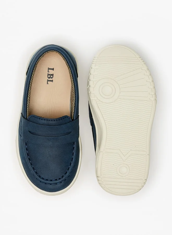 LBL by Shoexpress Boys Solid SlipOn Loafers