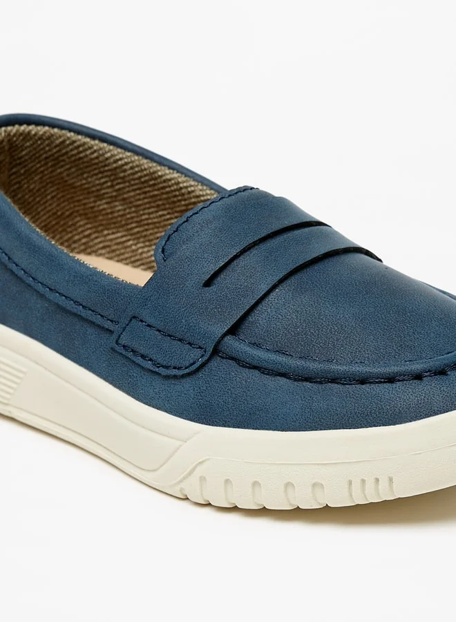 LBL by Shoexpress Boys Solid SlipOn Loafers